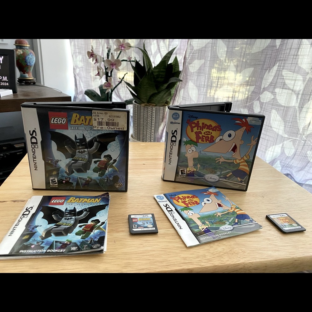 Nintendo DS Lovers!  Two for One price!